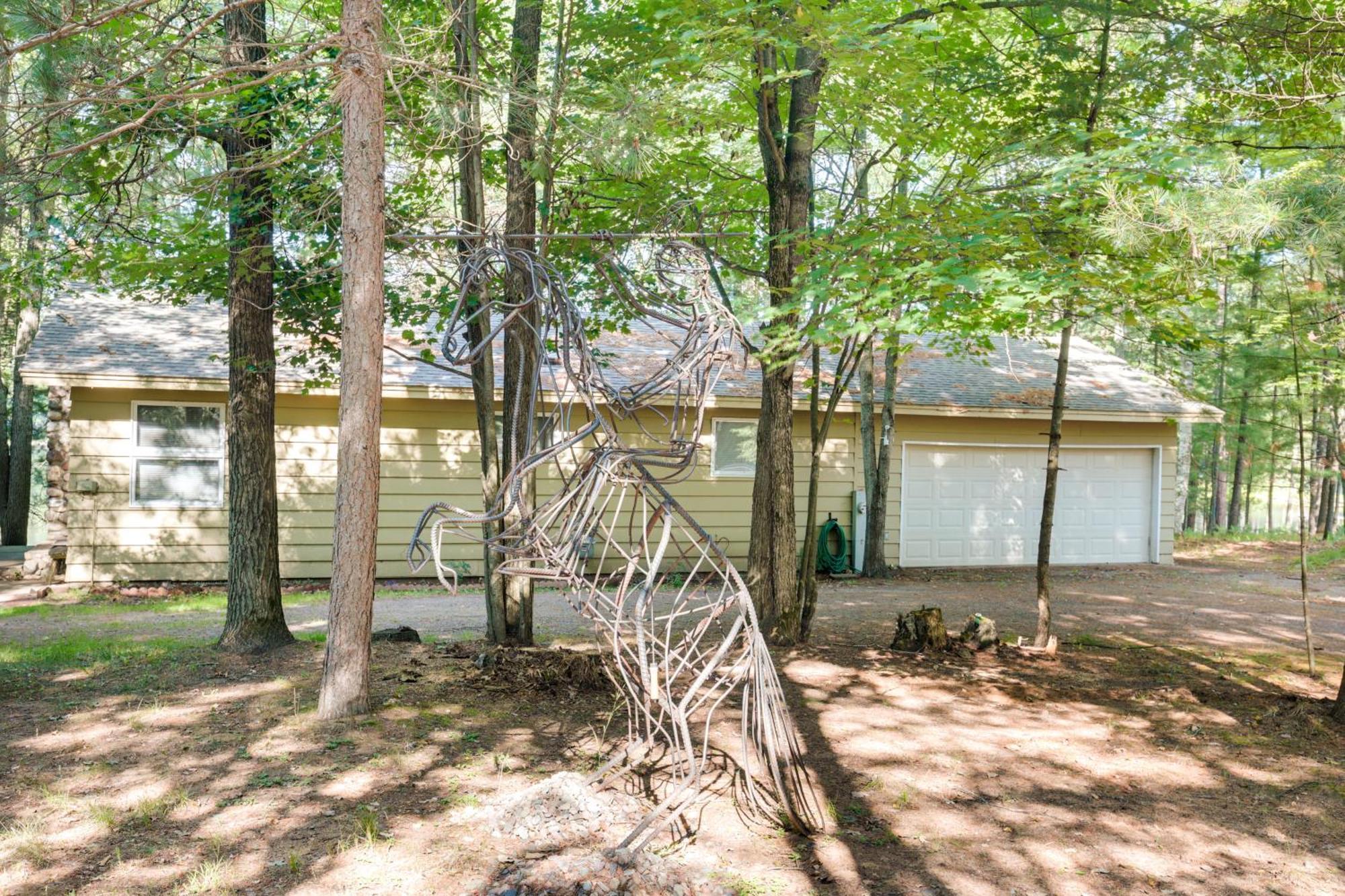 Serene Woodruff Cottage Lakefront Access! Exteriör bild